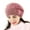 Purple, variant on Red Baseball Caps New Women Slouch Baggy Winter Warm Soft Knit Crochet Hat