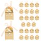 thumbnail image 3 of 25pcs Party Favor Boxes Treat Containers Candy Boxes Hollow Treats Packaging, 3 of 5