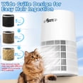 thumbnail image 3 of Ownpets Pet Air Purifier for Large Room up to 2620 ft², H13 HEPA Washable Filter for Pet Odor Hair Dander Pollen, Quiet Air Cleaner with Air Quality Monitor, 3 of 8