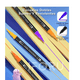 thumbnail image 4 of Marcadores 168 Colores Doble Punta Plumones Punta Pincel Xtellar multicolor, 4 of 4