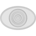 thumbnail image 2 of Ekena Millwork 5"W x 3 1/4"H x 1/2"P Standard Dalton Bullseye Rosette with Beveled Edge, 2 of 4