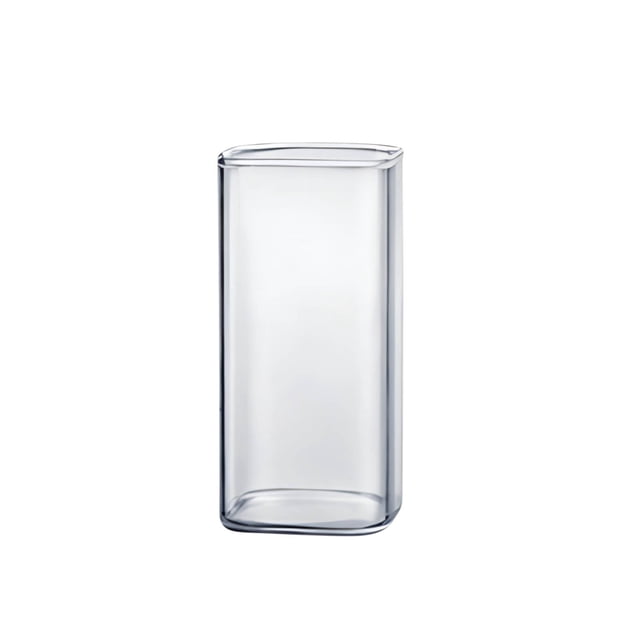 Antqov Transparent Glass Water Cup Household Mouth Milk and Cup Crystal Glass, Home Accessories