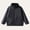 Black, variant on Abtuhar Boys and Girls Fall Winter Casual Outerwear and Jackets Solid Thick Fleece Zip‑up Coat with Side Pockets for 3‑15 Years