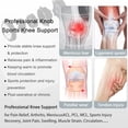 Elastic Knee Rising Elastic Knee Guard Polyester Knee Support With Shock Absorption ...