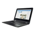 thumbnail image 2 of Lenovo ThinkPad Yoga 11e (4th Gen) 20HU - Flip design - Intel Core i3 - 7100U - Win 10 Pro 64-bit - HD Graphics 620 - 8 GB RAM - 256 GB SSD TCG Opal Encryption 2 - 11.6" IPS touchscreen 1366 x 768 (HD) - Gigabit Ethernet - Wi-Fi 5 - graphite black - kbd: US, 2 of 12