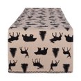 thumbnail image 2 of Design Imports CAMZ11669 Chemin de Table Réversible à Carreaux Mountain Trail 14 x 108 Po, 2 of 2