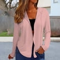 thumbnail image 7 of ZJXFGS Women's Lightweight Zip Up Hoodies Long Sleeve Thin Casual Hooded Jacket Lightweight Hoodies with Pocket Pink L, 7 of 7