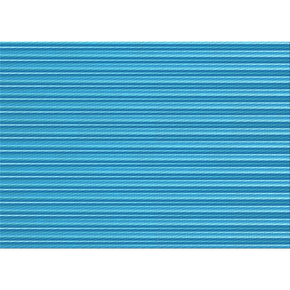 Ahgly Company Machine Washable Indoor Rectangle Transitional Neon Blue Area Rugs, 7' x 10'