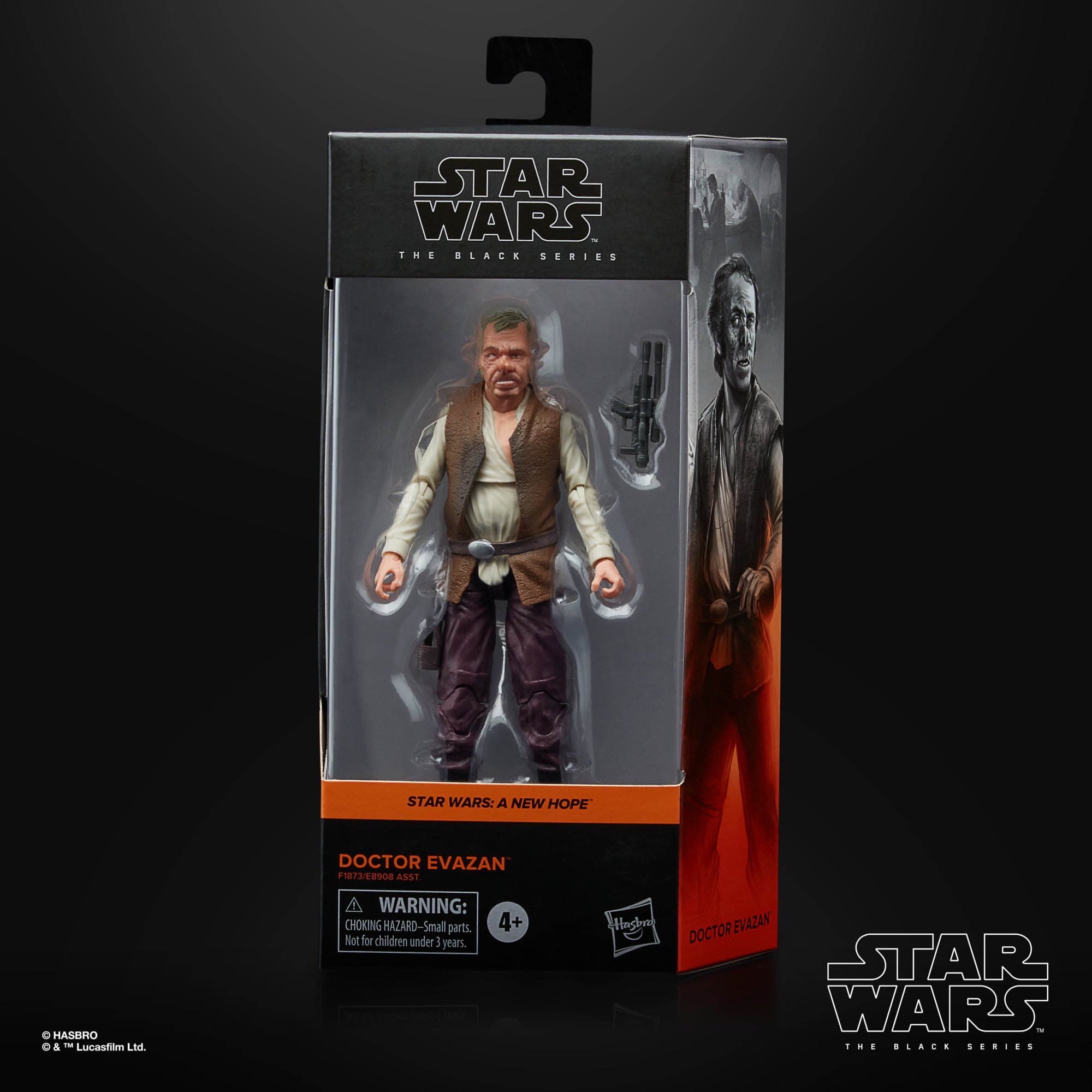Star Wars Doctor Evazan Movie-Inspired Black Series 6 inch Action Figure (NON-MINT PACKAGE)