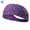 Purple, variant on Luxtrada 1 Pack Sport Headband for Yoga/Running/Cycling/Exercise Elastic Sweatband Hair Wrap for Men & Women (Blue)