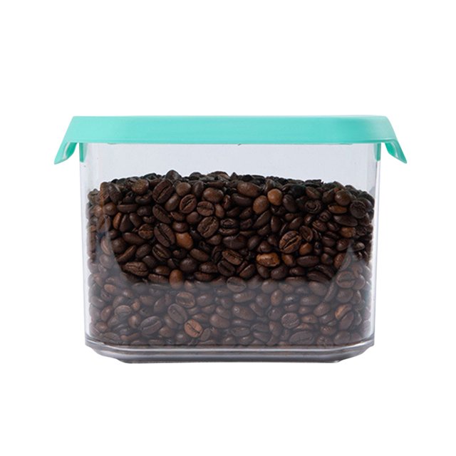 CAROOTU Household Kitchen Fresh-Keeping Square Sealed Storage Tank Durable Clear Storage Box