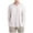 White, variant on DeHolifer Men's T-Shirts Casual Pullover Solid Color Long Sleeve V-Neck Loose Blouse Tops Black 3XL