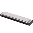 thumbnail image 3 of 24 Hole Harmonica Stainless Steel C Key for Adults Students Beginners Musical Instrument, 3 of 14
