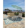 thumbnail image 4 of UM8100-4846-SWV-Treasure Garden-9 Foot Round Aluminum Auto Tilt Market Umbrella-O'bravia Grade C Fabric Type-Forest Green Fabric Color-Bronze Pole, 4 of 10
