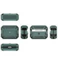 thumbnail image 6 of Dteck Shockproof Case for AirPods Pro, Compatible Wireless Charging, Hybrid Rugged Full Body Hard Shell Case with Metal Keychain, Front LED Visible, Green, 6 of 7
