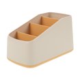 thumbnail image 1 of KAKOWELY Yellow Plastic Storage Box for Cosmetics and Makeup Brushes with Multigrid Design 1Pc,7.09"X3.94"X3.9", 1 of 4
