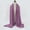 C, variant on Multicolor Silk Scarves for Women's Soft Solid Color Shawl Baotou Pearl Chiffon Shawl Muslim Hijab on Sale Clearance