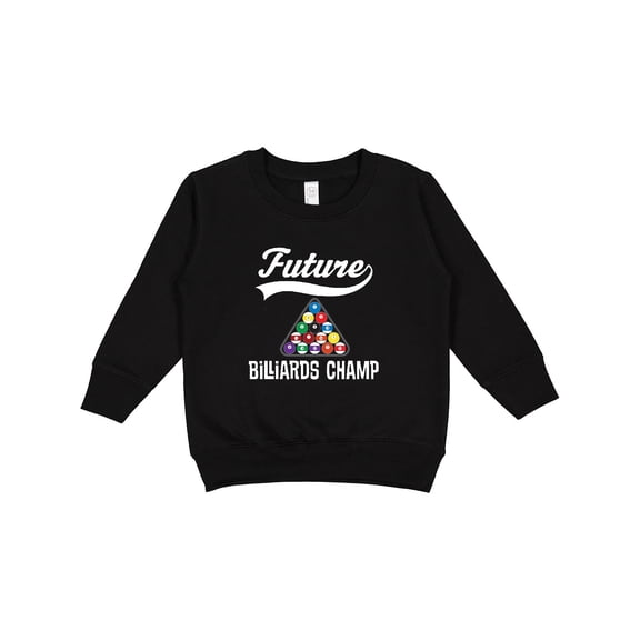 Inktastic Future Billiards Champ Toddler Sweatshirt