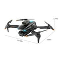 thumbnail image 2 of TZYUDK P10 360 Degree Obstacle Avoidance Drone with HD Camera Remote Control Quadcopter for Adults and Teens Aerial Photography Black Plastic, 2 of 8