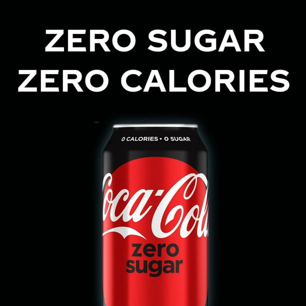 Coca-Cola Zero Sugar 355mL Cans, 24 Pack