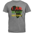 thumbnail image 1 of Je Suis Noir Histoire Afrique T-Shirt Homme Usé, 1 of 1