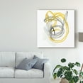 thumbnail image 3 of Trademark Fine Art 'String Orbit I' Canvas Art by June Erica Vess, 3 of 4