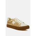 thumbnail image 3 of Jumping jacks Metallic Faux Leather Star Sneakers, 3 of 11