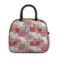 thumbnail image 2 of Obrewu Pioneer Flower Lunch Bag for Adult, Insulated, Leakproof, Oxford Cloth, 2 of 7