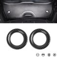thumbnail image 1 of Xotic Tech 2PCS Interior Tailgate Reading Light Ring Cover Trim Compatible with Jeep Grand Cherokee 2011-2020 (Carbon Fiber Black), 1 of 8