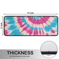 thumbnail image 5 of Kitchen Rugs Sets Of 2,Colorful Tie Dye Mandala Pattern Anti Fatigue Kitchen Mat Rugs Non Slip Washable,Decorative Kitchen Floor Mats for Kitchen,Sink,Laundry,17"x47"+17"x47", 5 of 5
