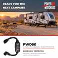 thumbnail image 3 of Power Watchdog PWD50 Smart RV Portable Surge Protector 50 Amp - Patented Bluetooth Connectivity - Monitor Voltage/Amperage/Wattage - IP65 Water-Resistant, 3 of 6