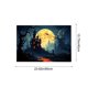thumbnail image 3 of Oioii Halloween Backdrop for Photography Horror Moon Night Pumpkin Background Party Decorations Foot Mat Entrance Mat(15.75x23.62in), 3 of 6