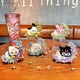 thumbnail image 3 of Nuevo Mini perro gato Panda mapache lindo mascota pequeños bloques de construcción modelo serie decoraciones juguetes para niños regalo de Navidad, 3 of 5