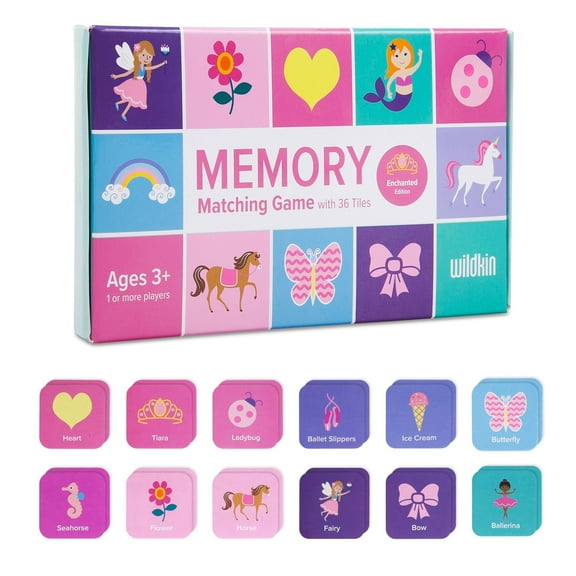 Wildkin Matching Game, Enchanted, Ages 4 