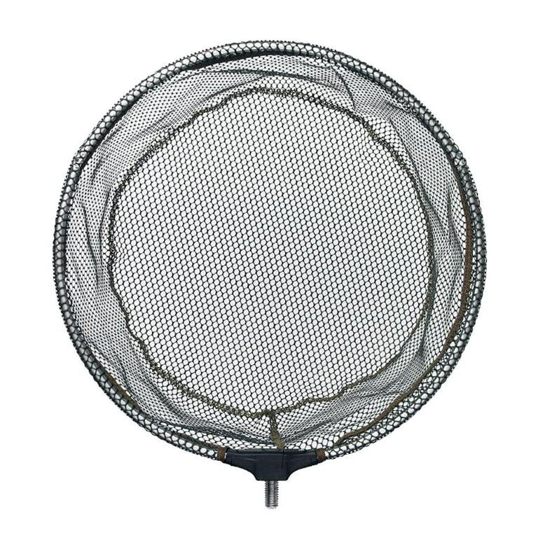 30/40/45cm Carp Pike Fishing Landing Net Replacements Fishes Tackle for ,  Black, 35cm 