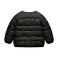 thumbnail image 7 of JUMEYU Jacket for Girls Girls Winter Puffer Lightweight Coat Thick Padded Soft Fleece Jacket with Hood 5T 6T (Black,5-6 Years), 7 of 7