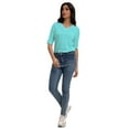 thumbnail image 7 of Women's Casual Short Sleeve Relaxed Fit Basic T-Shirt - Soft Comfortable Everyday Top, 7 of 7