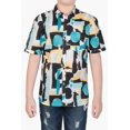 thumbnail image 4 of JUNIOR BOYS SHIRT WOVEN BLUE & BLACK, 4 of 5