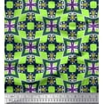 thumbnail image 1 of Soimoi Cotton Poplin Fabric Check & Geometric Print Fabric by Yard 56 Inch Wide, 1 of 3