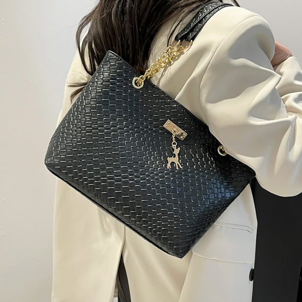 Deer Women Bag New Women's Handbag Large Capacity Shoulder Bag