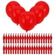 thumbnail image 4 of KAKOWELY 100 globos de látex rojos con cola de enlace para bodas, cumpleaños, fiestas, decoración impresionante, globo de látex rojo con diseño de cola, accesorios para fiestas., 4 of 5