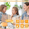 thumbnail image 2 of Wekvgz Stainless Steel Flan Pan Mold With Lid and Handle Dishwasher Safe Flan Making Mold Versatile Round Cake Baking Flan Maker for Cheese Cake Chocolate Pudding, 2 of 10