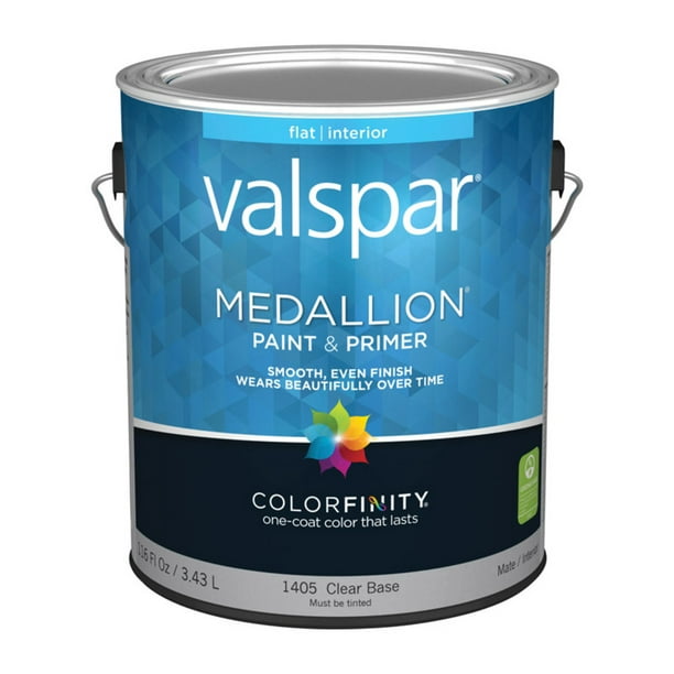 Valspar Medallion 100 Acrylic Paint & Primer Flat Interior Wall Paint