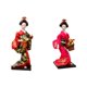 thumbnail image 1 of Estatuilla coleccionable BLESIY 27 cm Geisha Doll Kimono Japonés Rosa Rojo, 1 of 8