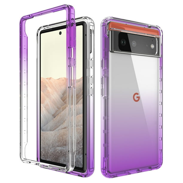 Funda para teléfono con degradado de alta transparencia para Google Pixel8A, Pixel8, Pixel7, Pixel 6A