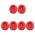 thumbnail image 3 of ZLight Coussinets d'Oreille Écouteurs Couleur Unie Coussin pour Protection Auditive Réduction de Bruit Remplacement pour W820BT Rouge 3Ensemble, 3 of 6