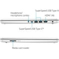 thumbnail image 2 of HP Stream 14" Laptop, Intel Celeron N4120 Processor, 4GB RAM, 64GB eMMC + 64GB SD Card, Snowflake White, Windows 11 (S mode) with Office 365 1-yr, 2 of 5