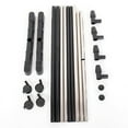 thumbnail image 5 of Veryke Industrial Rolling Garment Rack, Adjustable Clothes Organizer for Bedroom, 5 of 7