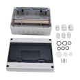 thumbnail image 1 of IP65 Waterproof Distribution Box 12 Way Plastic Electronic Junction Case for Circuit Breaker, 1 of 5