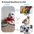 thumbnail image 3 of Cuenco para perros Slow Feeder, bifeaw, silicona, rompecabezas para cachorros, 3 of 7